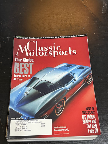 Classic motorsports magazine - classic,
