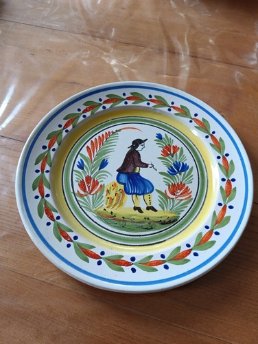 Assiette décorative henriot - assiette,