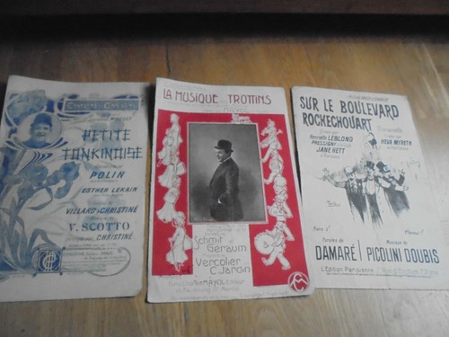 Partitions anciennes - , de