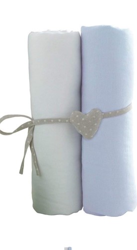 Drap housse 60x120 bleu - housse, et
