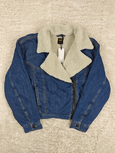 Veste jean sherpa lee - sherpa, neuve