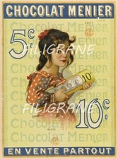 MENIER CHOCOLAT Rzeb - POSTER