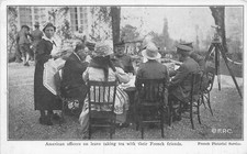 CPA GUERRE AMERICAN OFFICERS