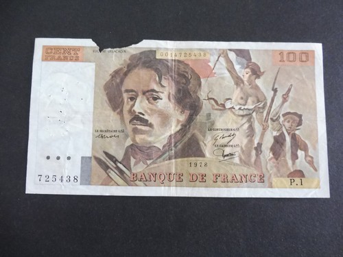 Ancien billet 100 - billet, frs