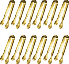 12 Pcs Serving Tongs, Small
