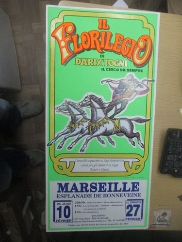 Affiche ancienne cirque - affiche,
