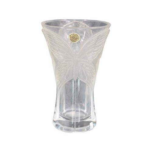 Vase cristal arques décor - d'arques,