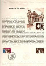 Documents philatéliques - Année 1974 complète