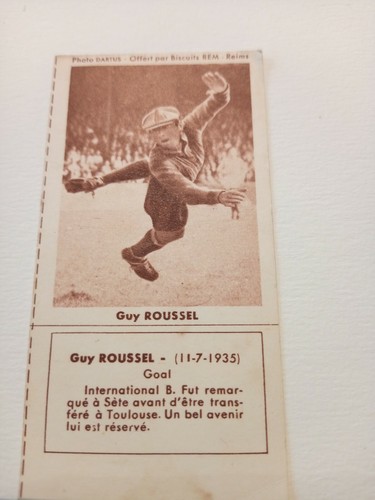 Carte image footballeur - carte,