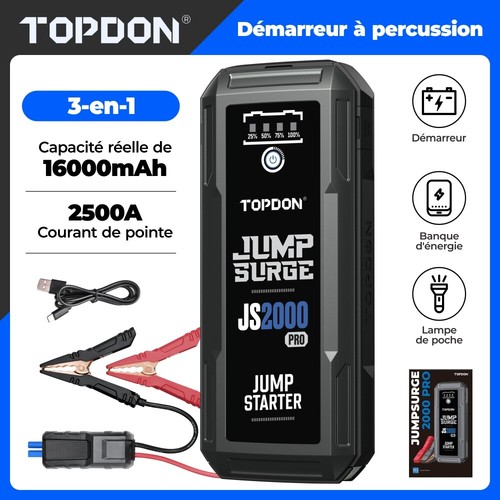 Topdon js2000 démarreurs - js2000,