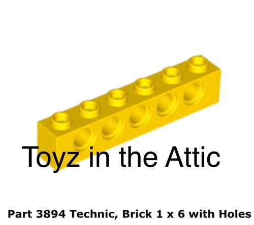 Lego 3894 yellow technic - 3894,