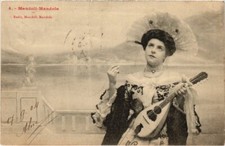 Cpa mandoli mandola - ak, 4.