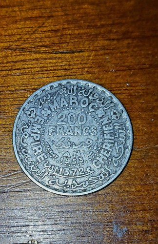 200 francs protectorate - "200,