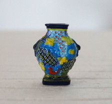 ✨ Fève vase balustre émaux