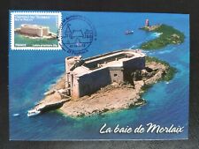 Carte Premier Jour Timbre La Baie De Morlaix N° 725 Oblitéré Plouézoc'h 2012