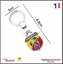Porte clé abarth métal - porte,