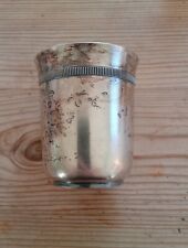 Timbale Gobelet  Christofle collection Gallia