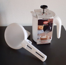 MOUSSEUR  LAIT  Manuel + DISTRIBUTEUR  de PATE Pâtisserie