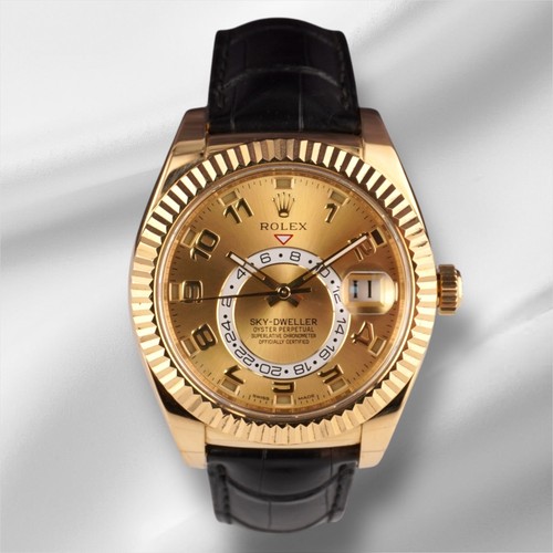 Rolex sky dweller 42mm - rolex, 18k
