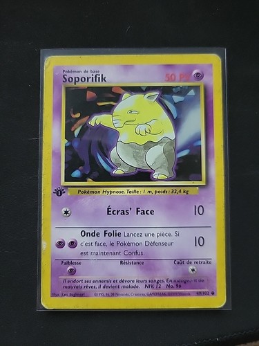Carte pokémon soporifik 1ère - soporifik,