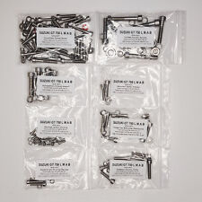 SUZUKI GT 750 L M A B 1974-1977 Kit n°2 vis BTR inox moteur GT750