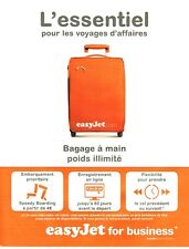 Publicité Advertising 029  2010    compagnie aérienne EasyJet