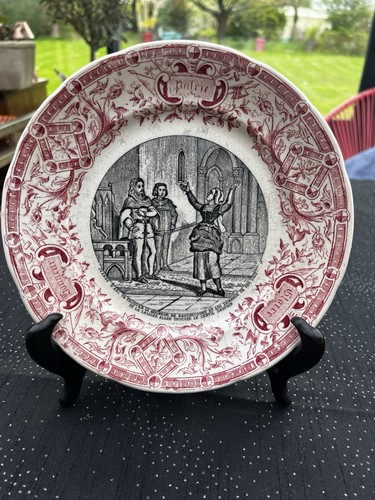 Assiette ancienne