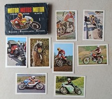 8 images sticker album moto style panini 1976