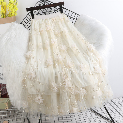 Femme floral broderie fleur - floral,