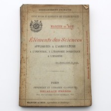 Éléments des sciences appliquées à l'agriculture - Martin, Roy