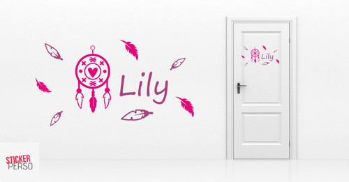 Sticker personnalisé chambre - sticker,