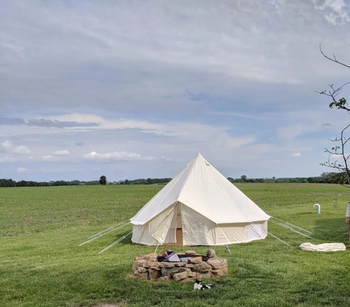 Meter oxford canvas tent - 5-meter,