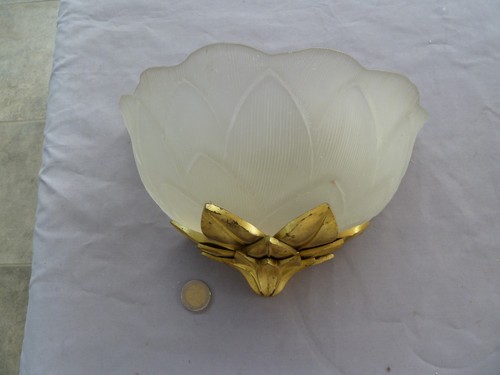 Ancienne applique lotus - ancienne,