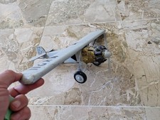 MAQUETTE ANCIENNE TÔLE SPIRIT OF SAINT LOUIS AVION LINDBERGH 40cm ENVERGURE