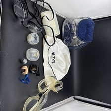 collection of swimming gear