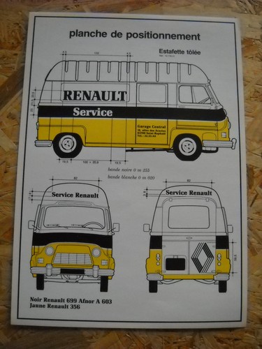 Catalogue brochure planche - planche, de