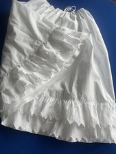 jupon ancien à tournure , 2