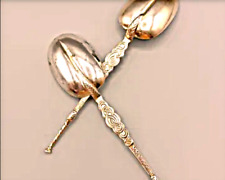 CUILLERES DE SERVICE EN ARGENT