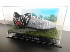 Chaussure de football signée Stacey Jones NRL Rugby League - certificat d'aut...