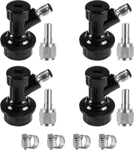 Pcs ball lock keg connectors - 4,