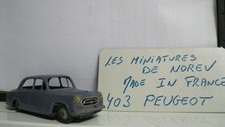 Peugeot 403 Les Miniatures De