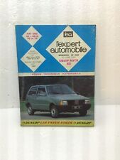 FIAT UNO 45-45ES-55-70 - Revue Technique L'Expert Automobile N°202 Octobre 1983
