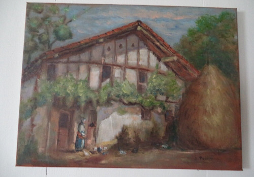 Peinture huile sur toile - peinture,
