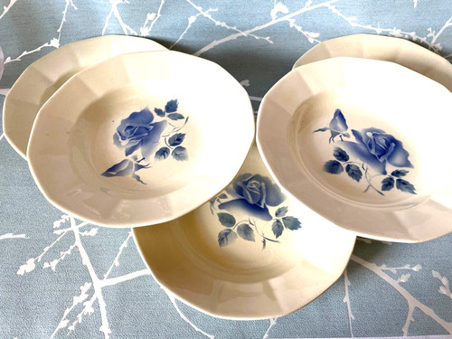 5 assiettes creuses - ,