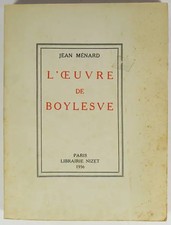 Jean MENARD - L'oeuvre de Boylesve - 1956 - Envoi
