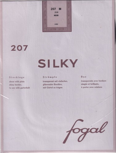 Bas fogal silky 207 coloris - bas,