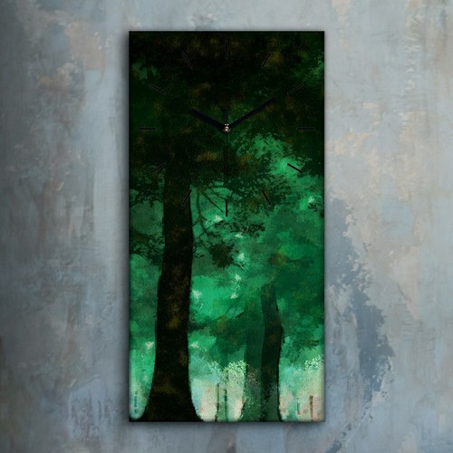 Horloge murale sur - , 30x60