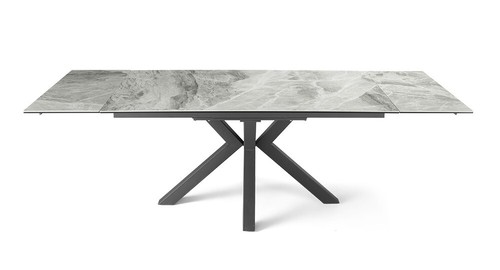 Table manger effet marbre - À,