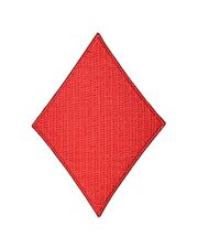 ah03★Écusson losange à repasser image à repasser patch poker patch patch patc...