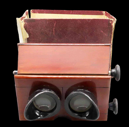 Stereoscope bois xix ème - stereoscope,